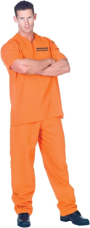 Public Offender Inmate Costume