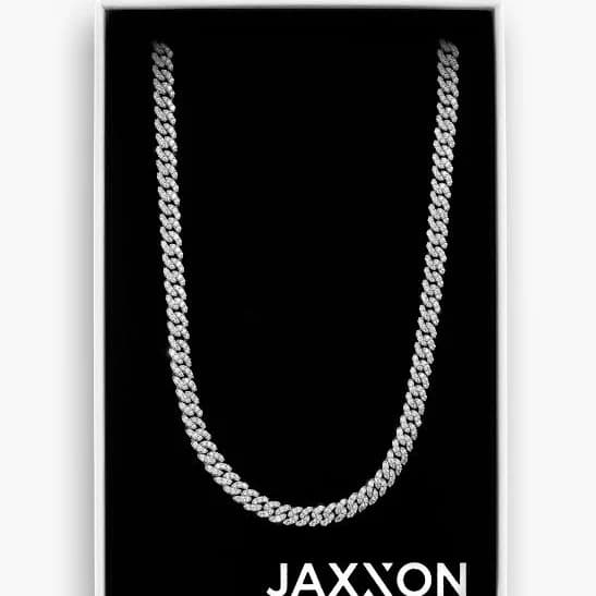 Men's JAXXON Youth Iced Out Cuban Link 5mm Chain