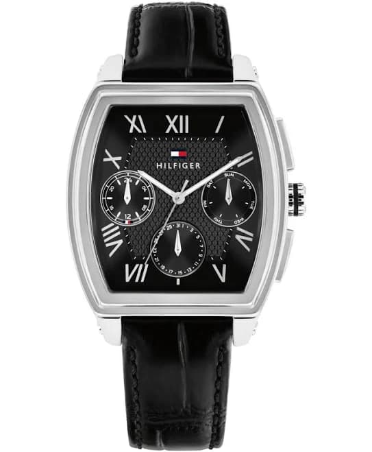 Tommy Hilfiger Men's Multifunction Leather Watch
