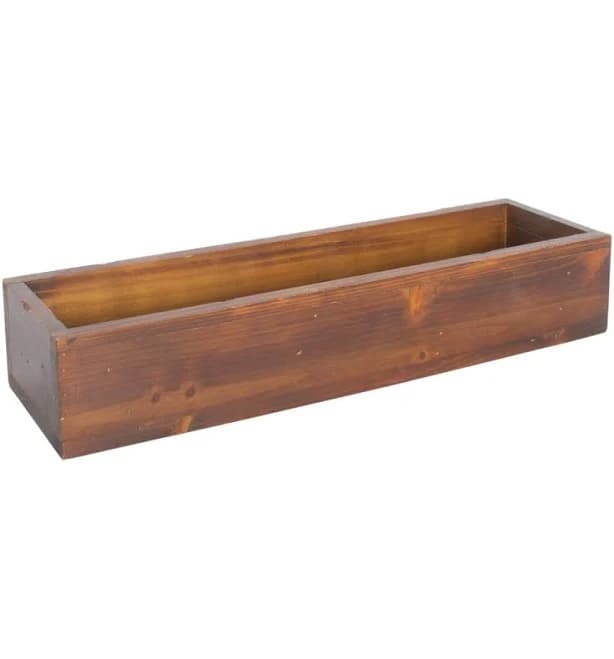 Gracie Oaks Robeline Wood Planter Box