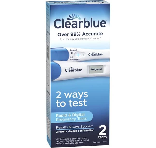 Clearblue Combo Pregnancy Test