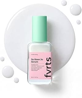 fvrts Su Boon Jo Serum with Ceramide NP/Hyaluronic Acid, Korean Face Serum for Hydration & Glow Skin Barrier Care, Lightweight Serum for Dry and Oily Skin