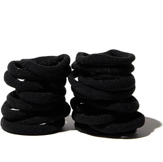 Nylon Elastic Hair Ties (20-Pack)