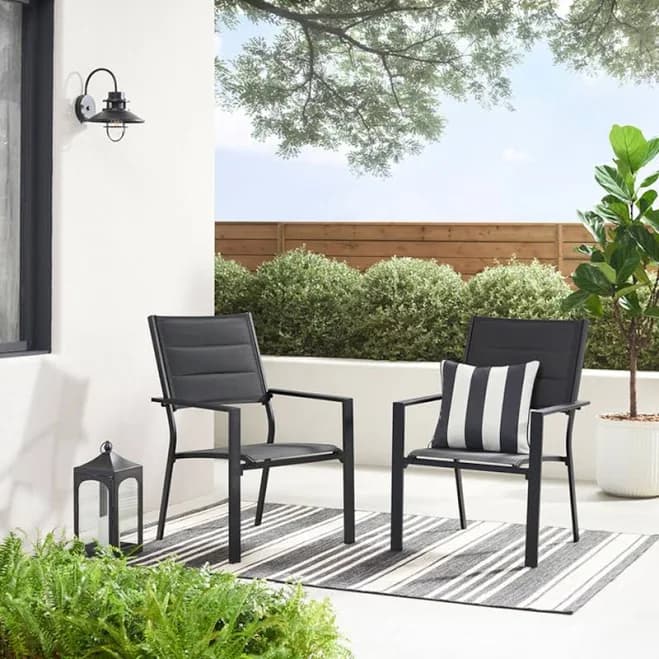 Mainstays Dashwood Outdoor Dining Chair (Set of 2)