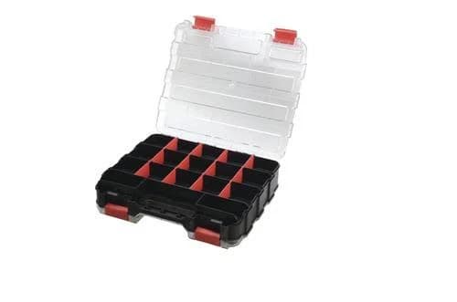 Tool Shop 34-Compartment Double-Sided Adjustable Small Parts Organizer