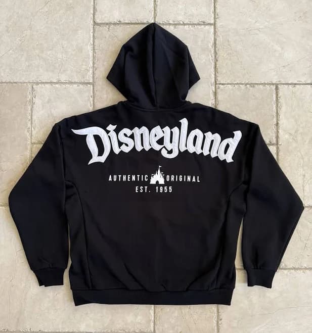 disney Parks - Disneyland Logo - Zip Hoodie - Black - Xxl