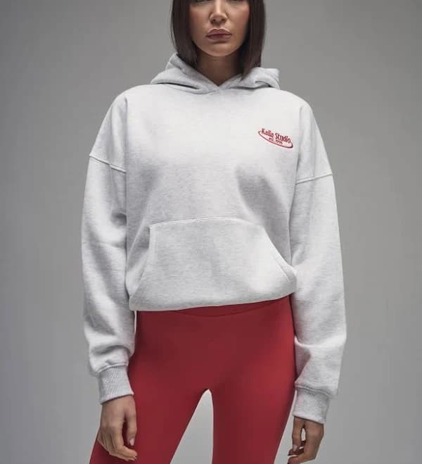 Public Desire Kaiia Oversized Running Club Hoodie