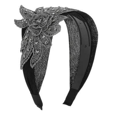 Women's Rhinestone Wide-Side Headband