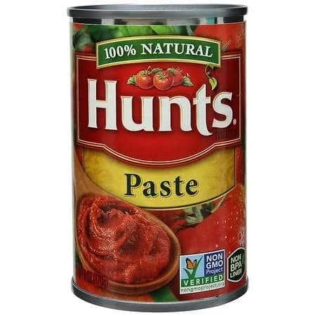 2-pack Hunt's Tomato Paste, Keto Friendly, 6 oz, Size: Normal