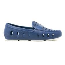 Floafers Unisex Kids Prodigy Pull-On Boat Shoe - Navy Peony/Bright White - Size C6 - Walmart Business Supplies