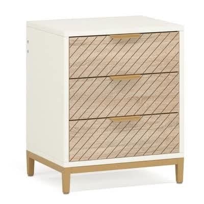 Tribesigns 3 Drawers Nightstand