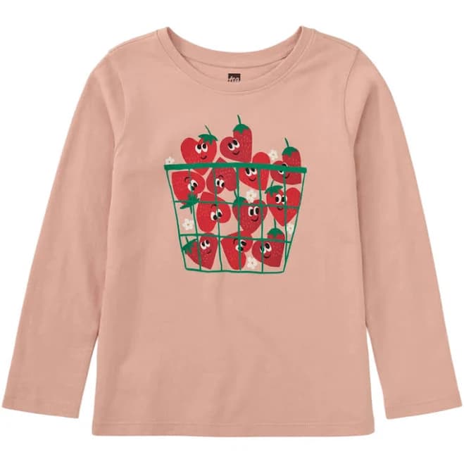 Tea Collection Heart Berries Graphic Tee