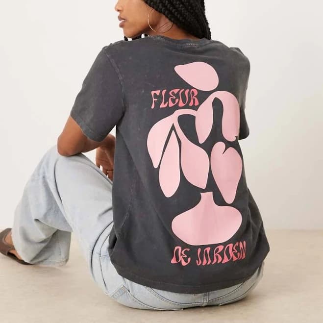 ASOS Regular Fit Floral T-Shirt