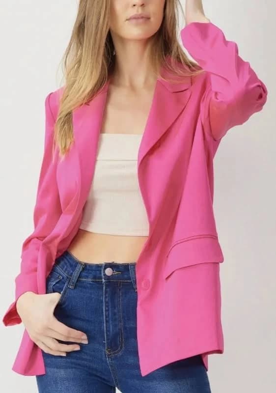 Satin Blazer