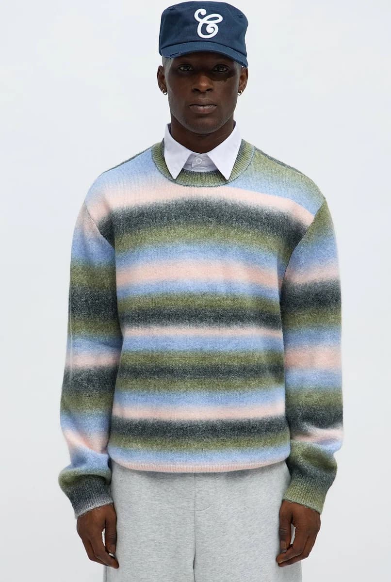 Fashion Nova Men's Same Story Crewneck Sweater