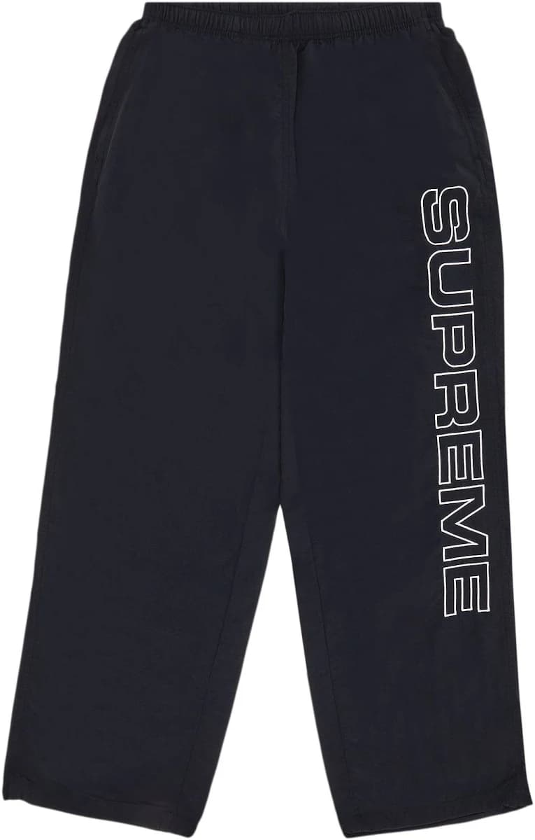 Supreme Men's Spellout Embroidered Track Pant