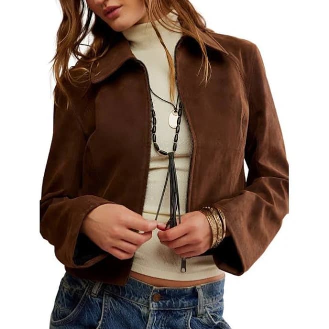 Free People Women's River Vegan Jacket