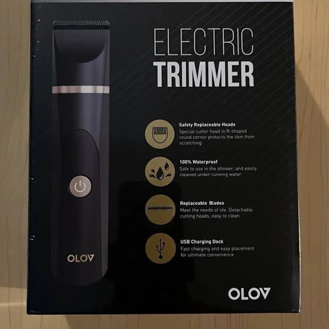 quip OLOV Electric Trimmer Designed For Body Grooming - New