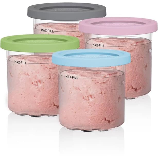 Ninja CREAMi Pints and Lids 4-Pack