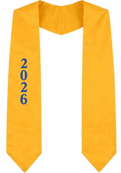 Embroidered Graduation Stoles
