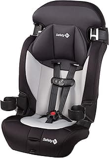 Grand 2-in-1 Booster Car Seat, Converts from High Back to Belt-Positioning Booster, High Back Seat for Kids 40-65, and Belt-Positioning 40-100 Pounds, Black Sparrow