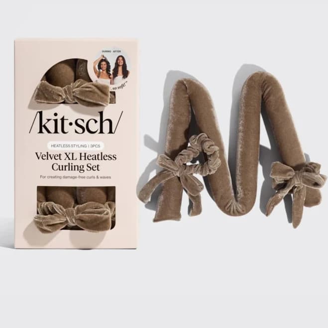 Kitsch Velvet XL Heatless Curling Set
