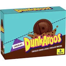 General Mills Dunkaroos Vanilla Cookies and Chocolate Frosting Lunch Box Snack