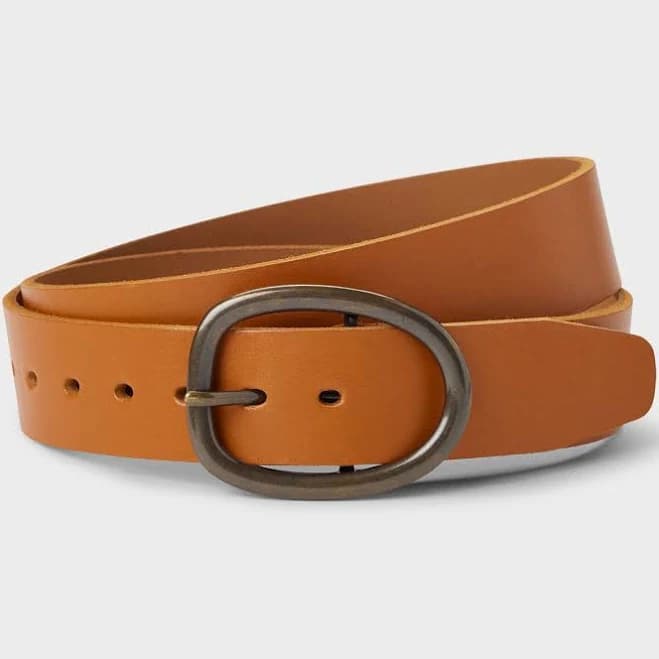 Duluth Trading Company Women's Lightweight Leather Belt
