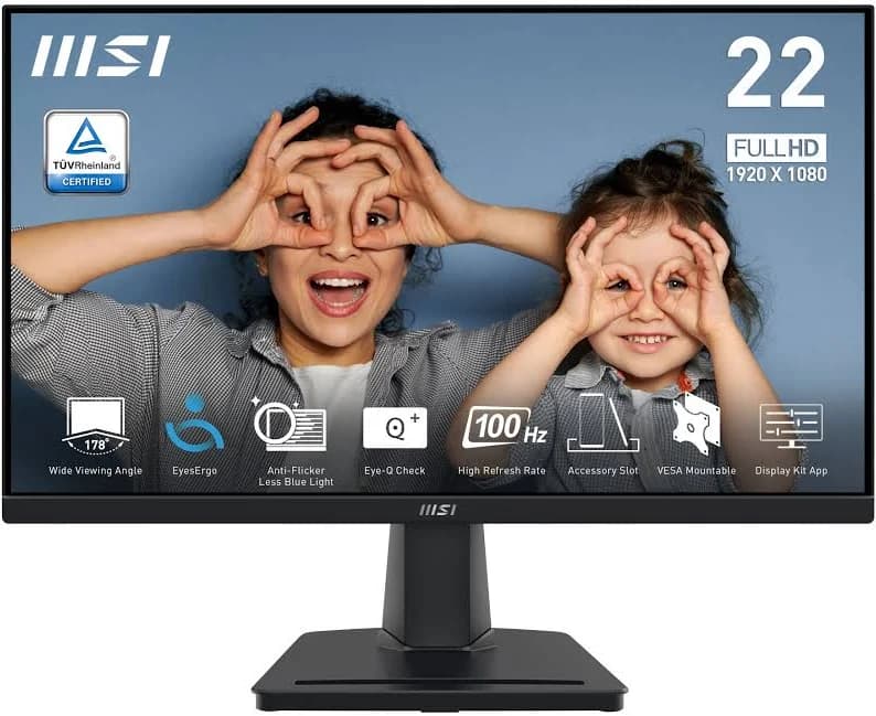 MSI PRO MP225V 21" Class Full HD LCD Monitor