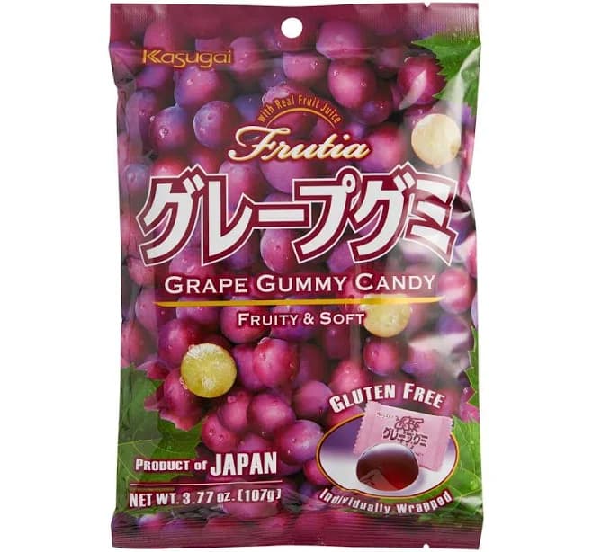 Kasugai Grape Gummy Candy