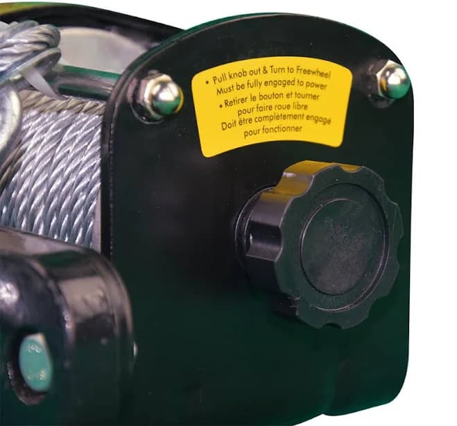 Bolton Tools 12V DC Powered Electric Winch
