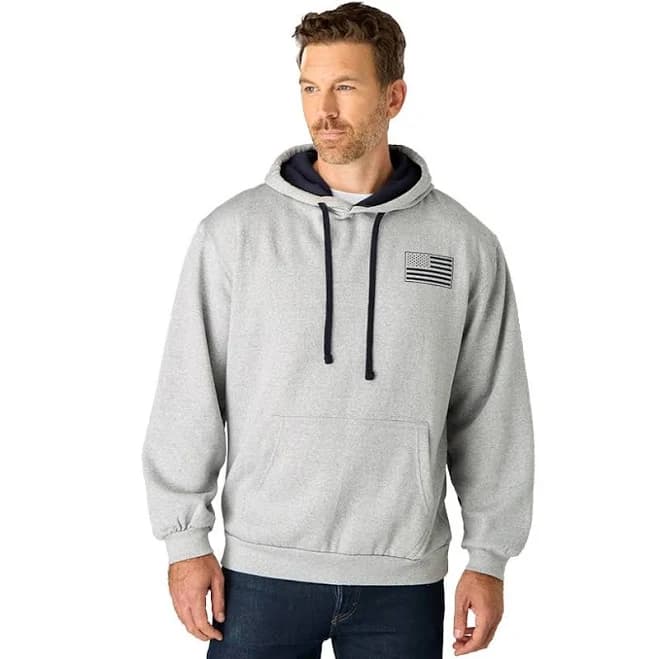 Buckhorn River Men's American Flag Hoodie