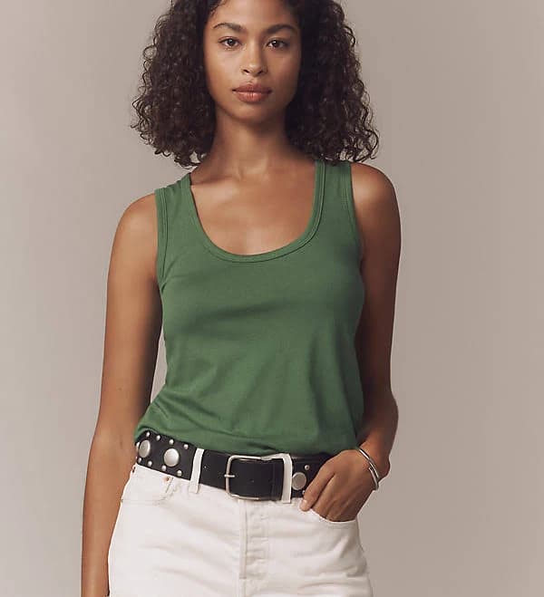 Anthropologie Easy Scoop Tank Top