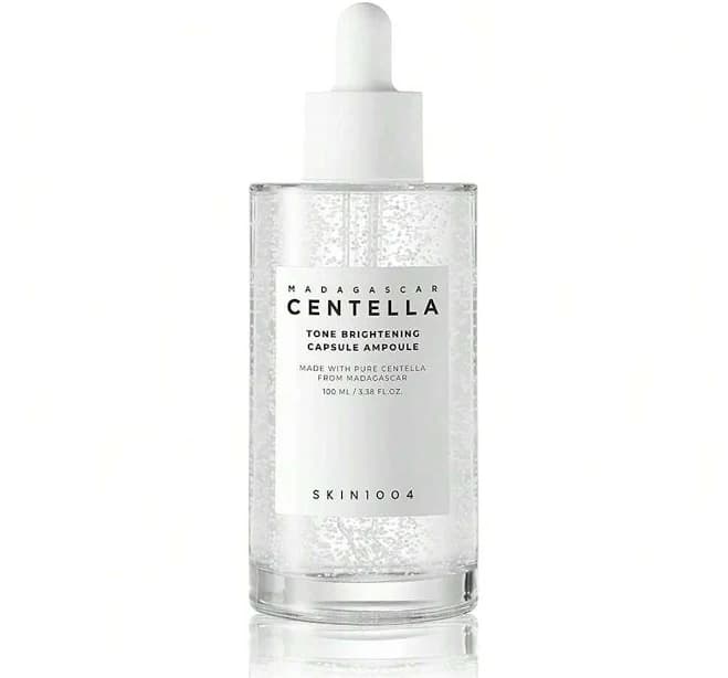 SKIN1004 Madagascar Centella Tone Brightening Capsule Ampoule 3.38 Fl.Oz(100ml) | Calming Moisturizing Brightening | Sensitive Skin,one-size
