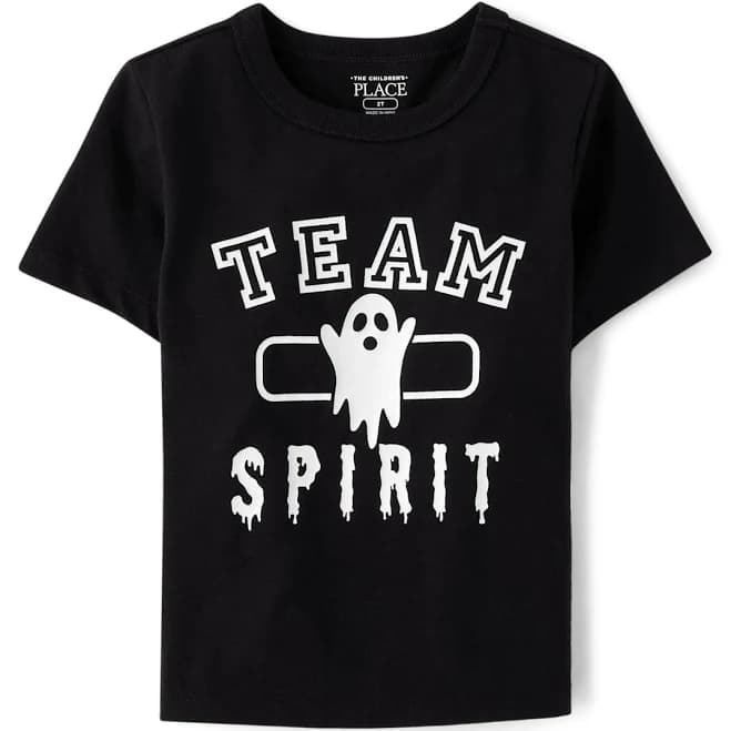 The Children's Place Toddler Glow Team Spirit T-Shirt