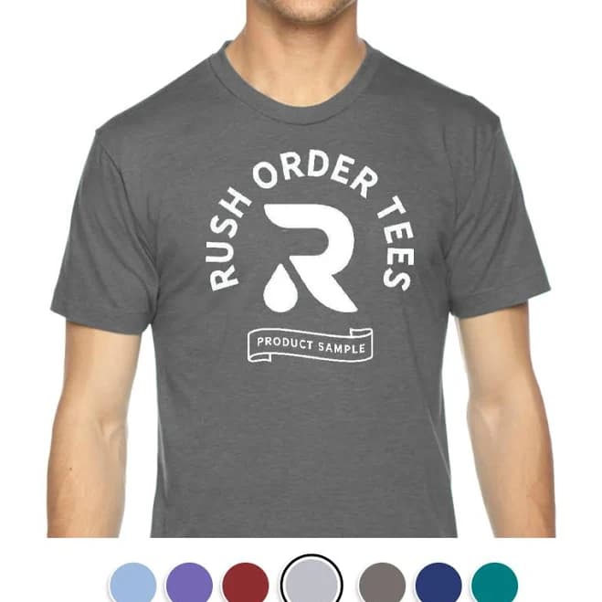 American Apparel TR401 Triblend Short-Sleeve Track T-Shirt