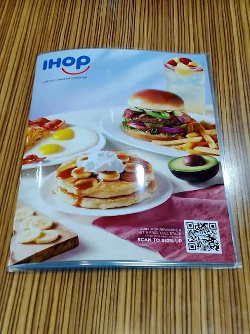 IHOP Restaurant Official MENU March 2025 12 page Genuine Current Version Gr8