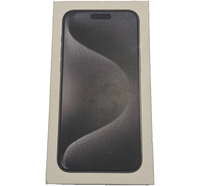 Original Apple Iphone 15 Pro Max Retail Box