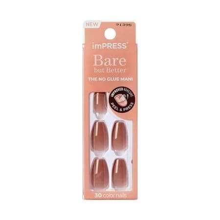 KISS Impress Bare But Better Press-On Nails