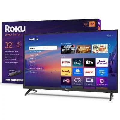 Roku 32" Select Series 720p HD Smart Roku TV with Roku TV Remote