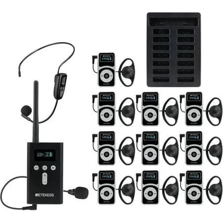 Retekess T130p Wireless Tour Guide System