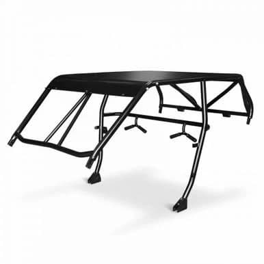 Cognito Motorsports RZR Recreation Roll Cage (4-Seat) (Black) (Intrusion Bars) | UTV Source