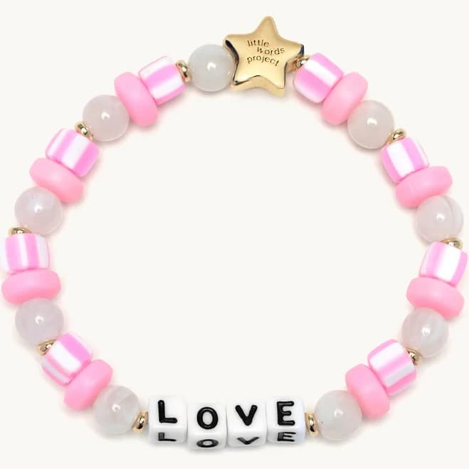 Little Words Project Love Beaded Bracelet