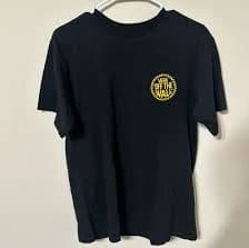 Vans Black t-shirt with yellow logo