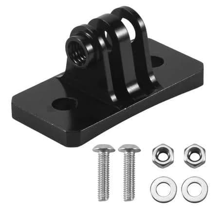 Cnc Skydiving Helmet Fixed Mounts for Hero 1 2 3 3+ 4 5 Session/ //GitUp Sport Camera Black