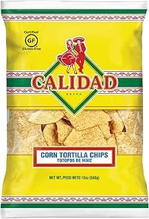 Calidad Yellow Corn Tortilla Chips Mexican Restaurant Style Chips, 11 Oz