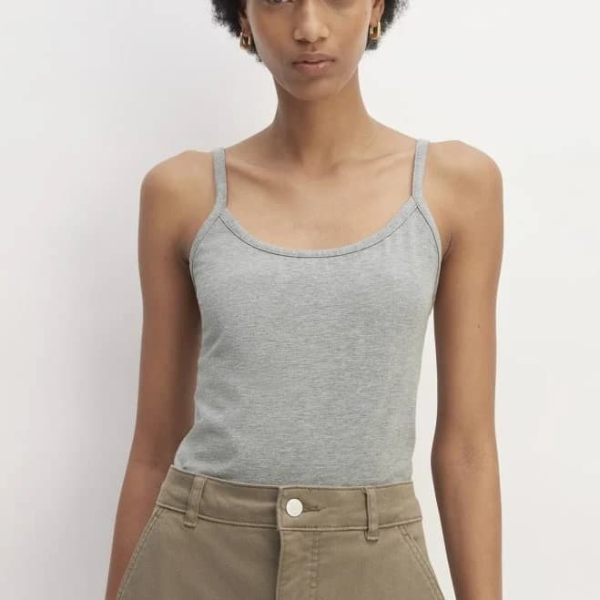 Everlane Supima Form Spaghetti Strap Cami