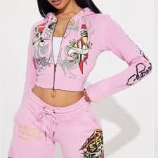 Ed Hardy bomber jacket #bomberjacket | Depop