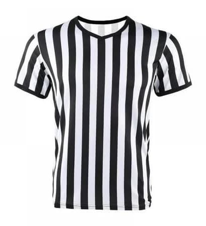 Baywell Men's Stripe Referee Shirt