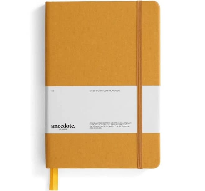 The Daily Planner - Mustard